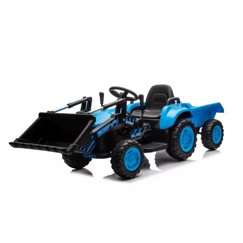 LEAN CARS traktori kauhalla BW-X002A sininen