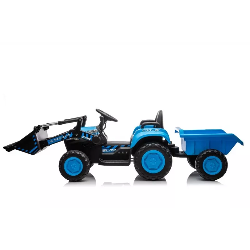 LEAN CARS traktori kauhalla BW-X002A sininen