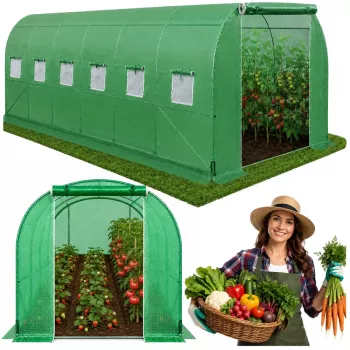 LEAN Garden kasvutunnelikasvihuone PRO runko 25MM 10x4x2M 40M²