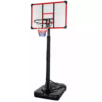 LEAN SPORT koripalloteline siirrettävä säädettävä jalusta 200-305 cm