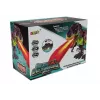 LEAN TOYS 7740 paristokäyttöinen interaktiivinen T-Rex-dinosaurus muninta, sumuefekti, ääni- ja valotehosteet - vihreä