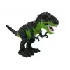 LEAN TOYS 7740 paristokäyttöinen interaktiivinen T-Rex-dinosaurus muninta, sumuefekti, ääni- ja valotehosteet - vihreä