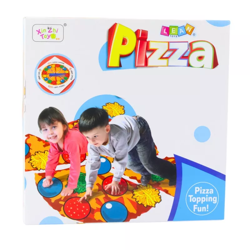 LEAN TOYS Active Family taitopeli pizzamatto satunnaistaja