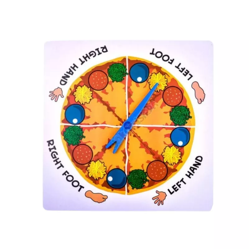 LEAN TOYS Active Family taitopeli pizzamatto satunnaistaja