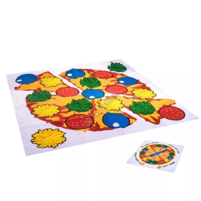 LEAN TOYS Active Family taitopeli pizzamatto satunnaistaja