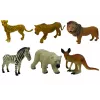LEAN TOYS Africa Wildlife figuurisarja kenguru seepra