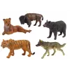 LEAN TOYS afrikkalaiset metsäeläimet figuurisarja karhu tiikeri