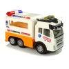 LEAN TOYS ambulanssi akkuauto valolla ja äänellä