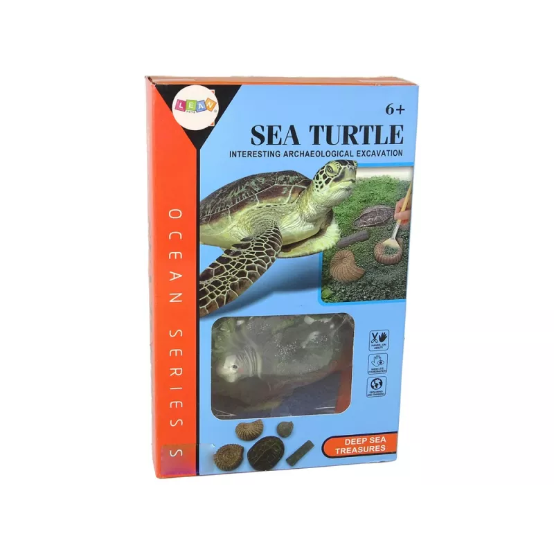 LEAN TOYS Ammonite Turtle kaivaus opetussarja