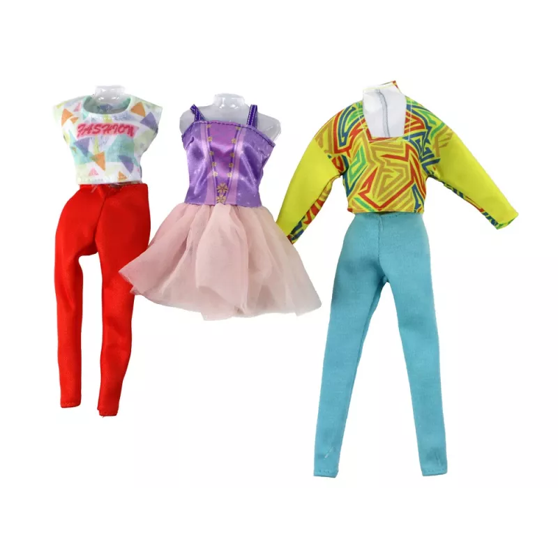 LEAN TOYS Anlily lasten nukke 4 urheilu hiihtotarvikkeet
