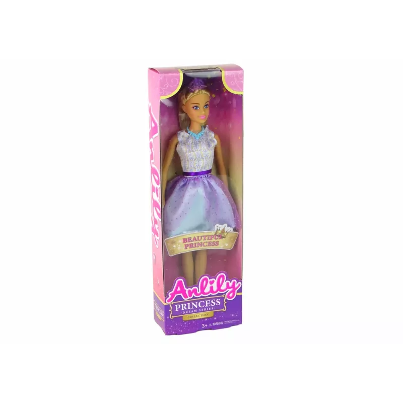 LEAN TOYS Anlily prinsessa nukke Violet Queen