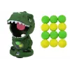 LEAN TOYS arcade-peli ammunta dinosaurus vihreä palloase