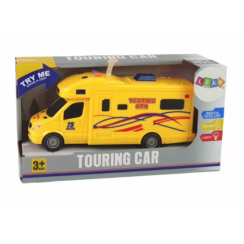 LEAN TOYS auto Camper Excursion kitka-ajo ääni valot