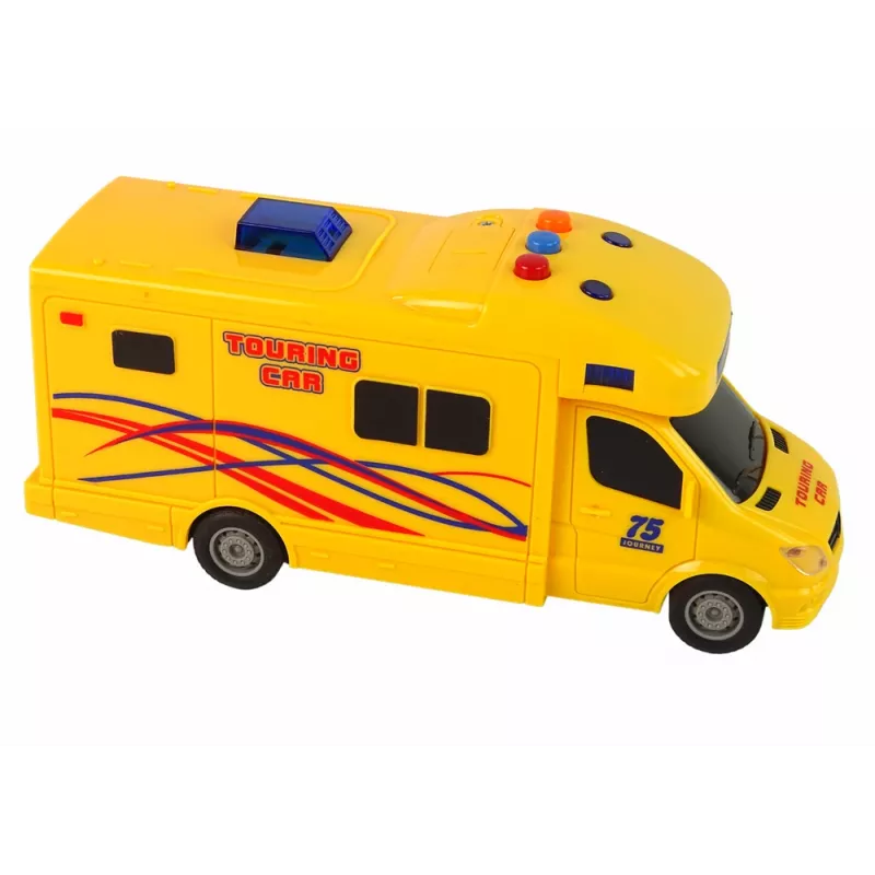 LEAN TOYS auto Camper Excursion kitka-ajo ääni valot