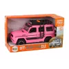 LEAN TOYS auto maastoauto vaaleanpunainen V12 turbiini