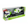 LEAN TOYS Auto kuljetusauto paristoilla 1:16 helikopterilla