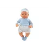 LEAN TOYS vauvanukke 46 cm sininen tutti hattu sukat
