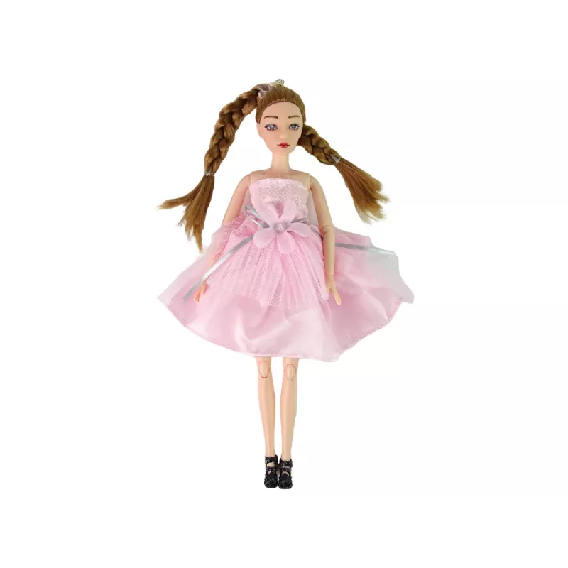 LEAN TOYS nukke Emily vauva saparot kissa kukat