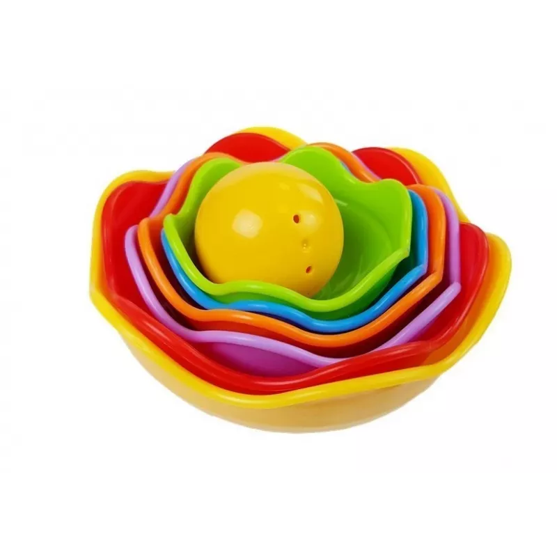 LEAN TOYS Vauvan pyramidi simpukat