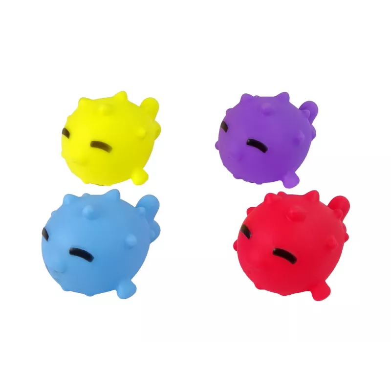 LEAN TOYS kylpylelu mini koripallo koira kumikala
