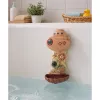 LEAN TOYS KylpyLeikkikalusarja: laiva, merieläimet, vesiputous, imukupit