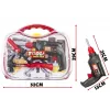 LEAN TOYS Big 22 PCS työkalusarja tee-se-itse mekaanikko matkalaukussa luova rakennuslelu