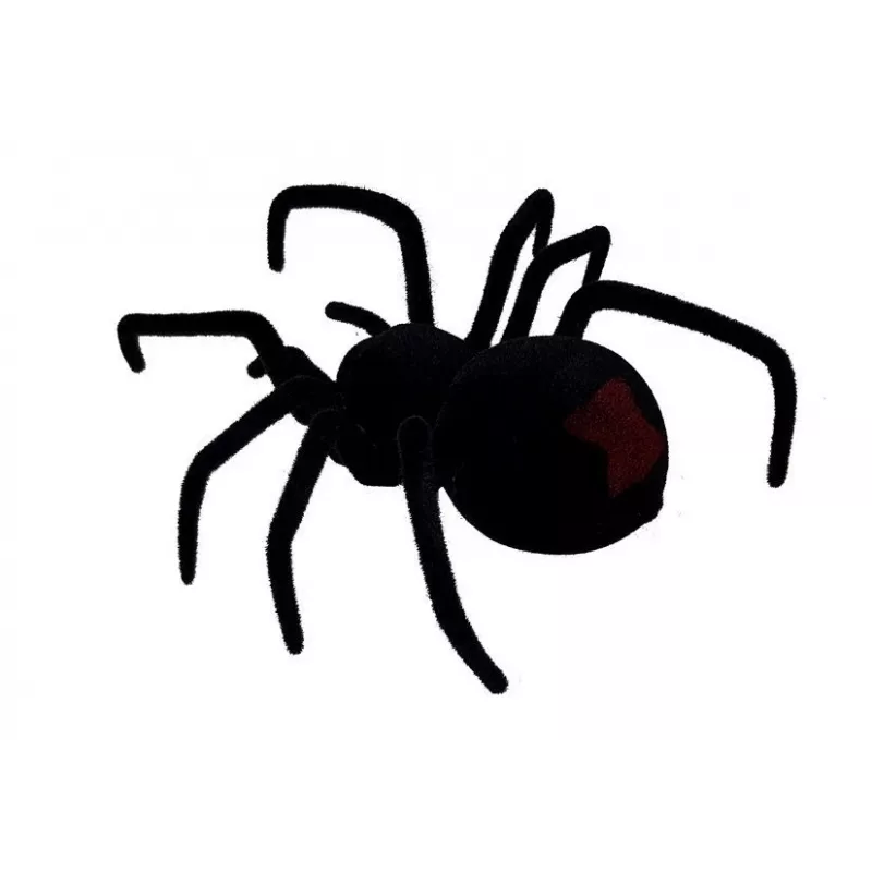 LEAN TOYS Big Hairy Spider Black Widow kauko-ohjattava