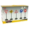 LEAN TOYS iso setti opetuksellisia liikennemerkkejä 82 cm