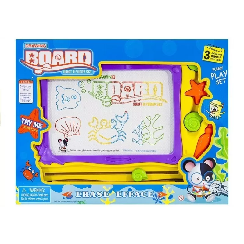 LEAN TOYS taulu leimoilla ja värikkäällä taustalla