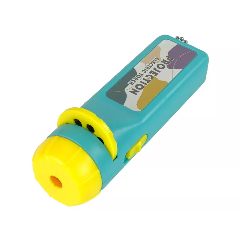 LEAN TOYS Sininen valoprojektori 24 kuvaa