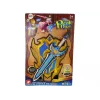 LEAN TOYS sininen Warrior miekka-kilpi-sarja EVA-vahdosta