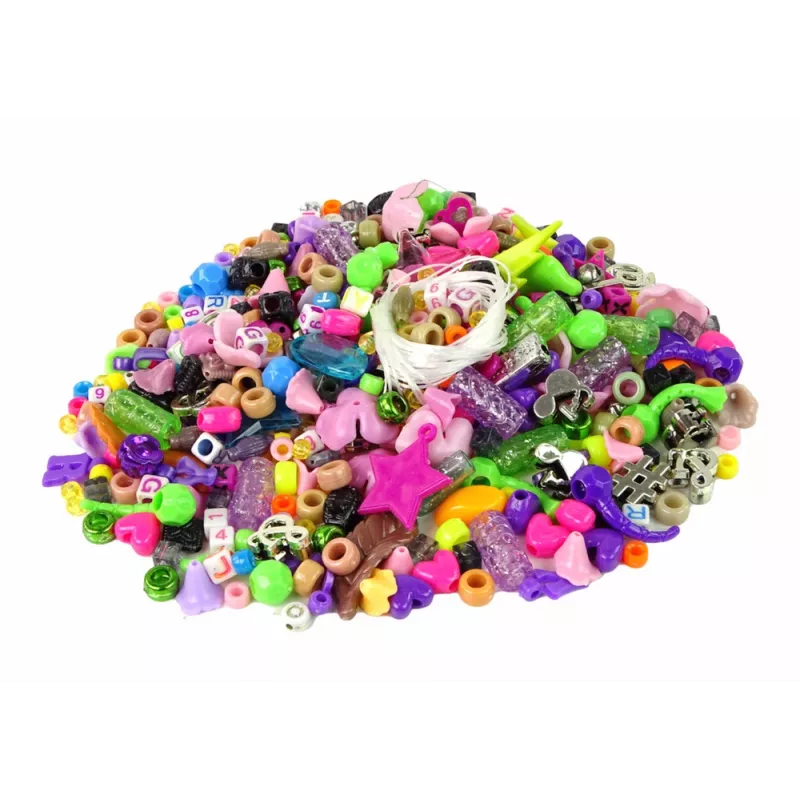 LEAN TOYS Rannekorun valmistussarja helmet riipus yksisarvinen-koru