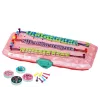 LEAN TOYS rannekorunvalmistussarja vaaleanpunainen laatikko