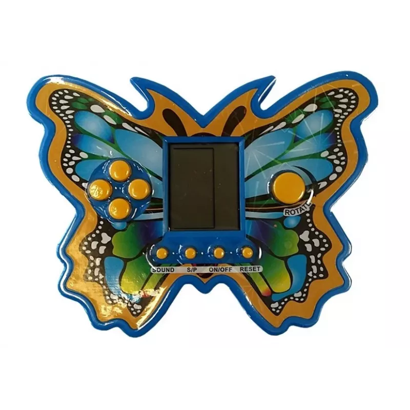LEAN TOYS Brick Game Tetris Butterfly sininen