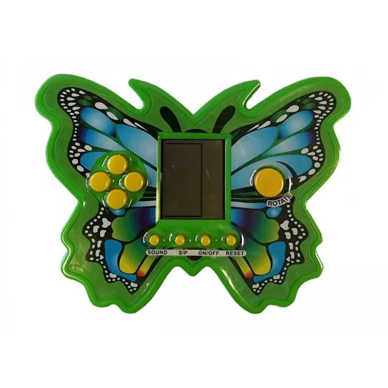 LEAN TOYS Brick Game Tetris Butterfly vihreä