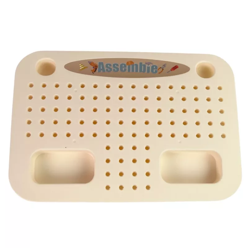 LEAN TOYS rakennuspalikat laatikossa DIY-rakennussarja ruuvimeisselillä