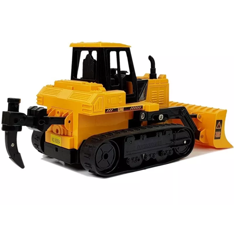 LEAN TOYS puskutraktori telaketjuilla, käsieleohjaus, 2.4G, 1:28