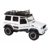 LEAN TOYS auto maastoauto valkoinen ääni valot ajoneuvo 1:14
