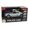 LEAN TOYS auto poliisi 1:14 valot äänet hopea