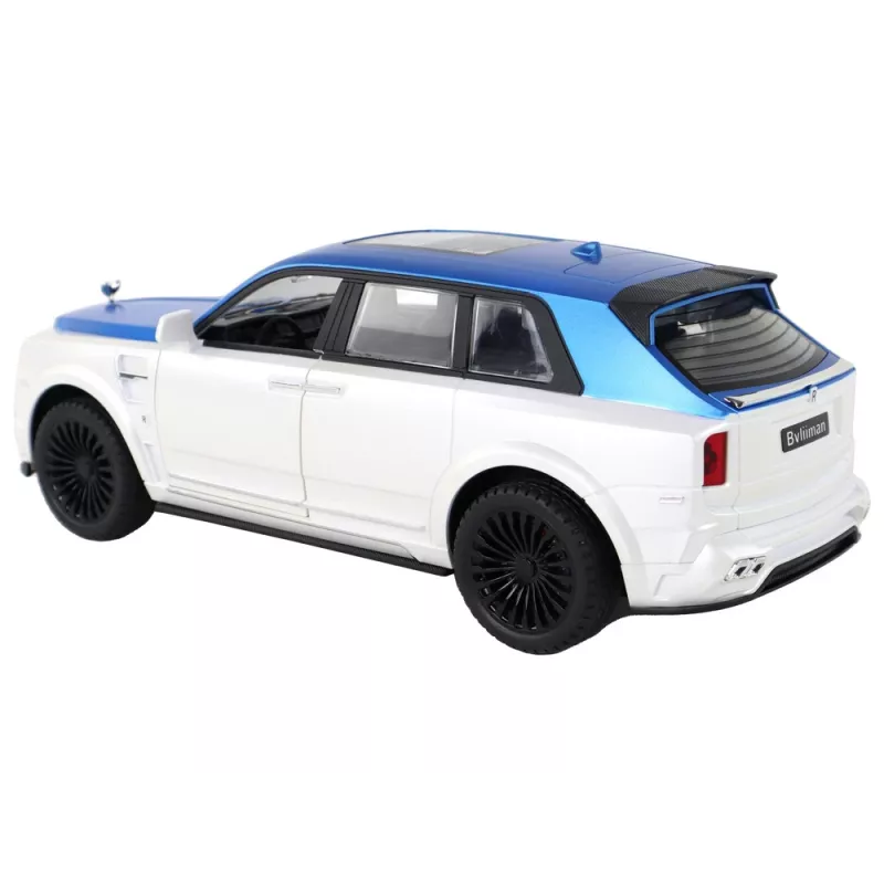 LEAN TOYS auto R/C 1:20 valkoinen ja sininen kauko-ohjattava