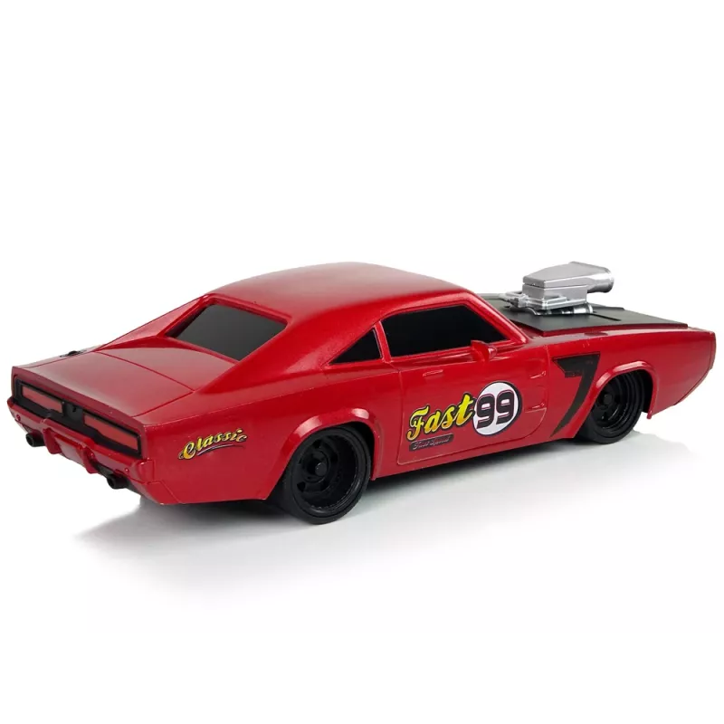 LEAN TOYS Auto R/C Sports tarra 1:20 punainen ohjain