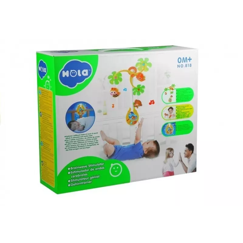 LEAN TOYS karuselli soittorasia helistimet vauvoille