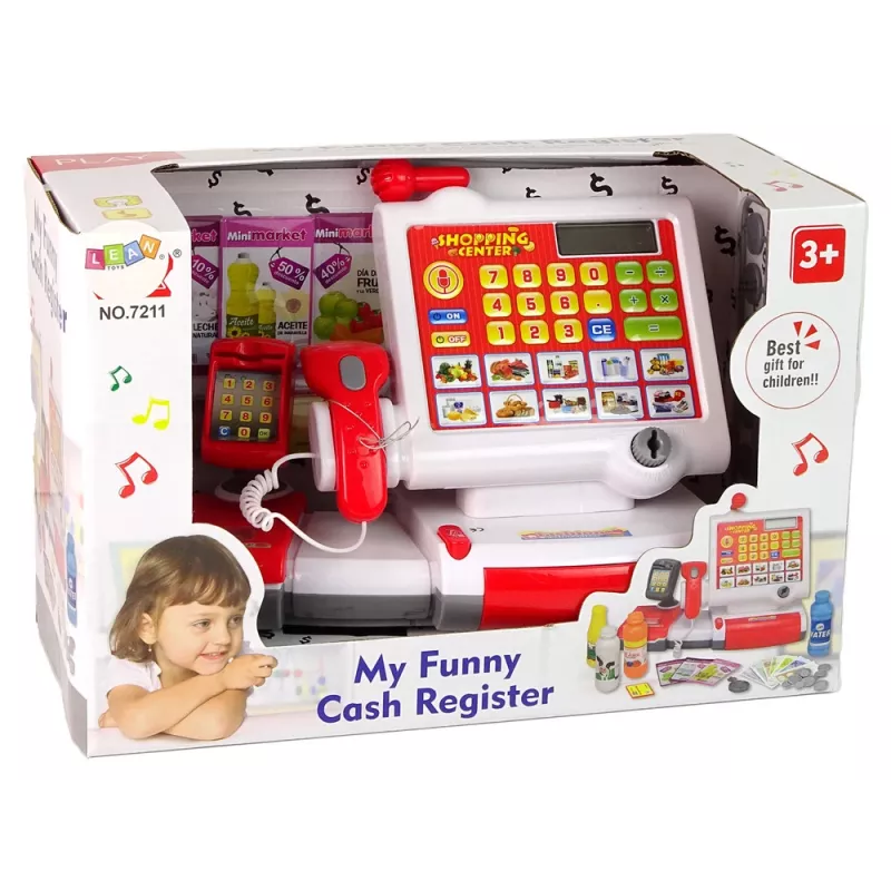 LEAN TOYS kassakone kosketusnäytöllä
