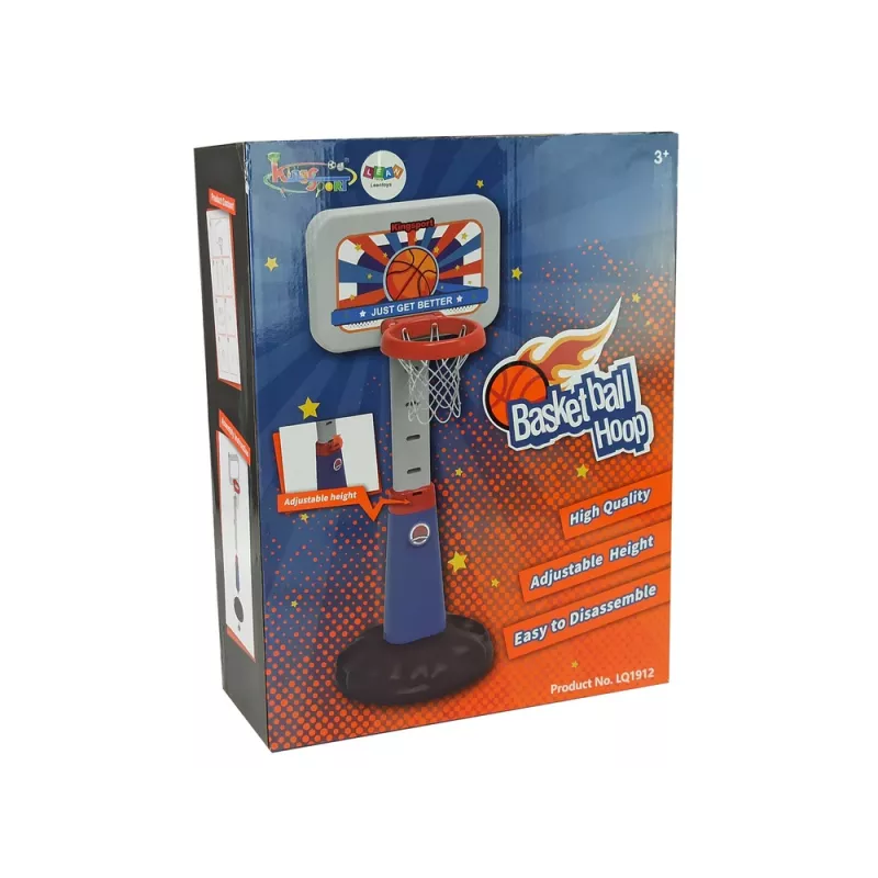 LEAN TOYS lasten koripallosetti joukkuepeli 125 cm