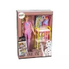 LEAN TOYS lasten nukkelääkäri pitkät hiukset tarvikkeet