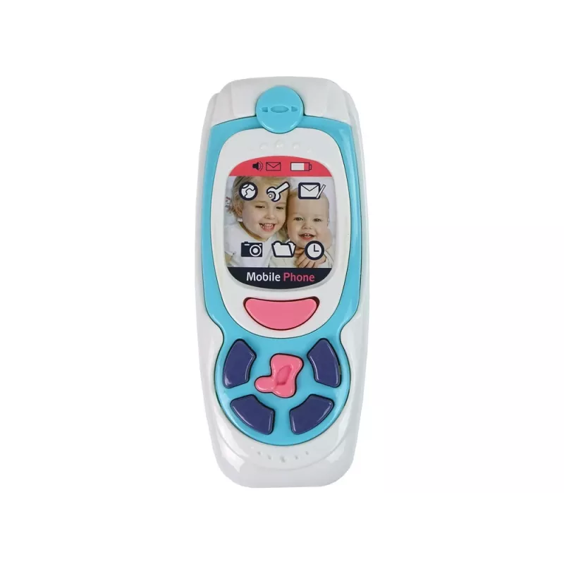 LEAN TOYS Lasten oppimispuhelin Melody sininen
