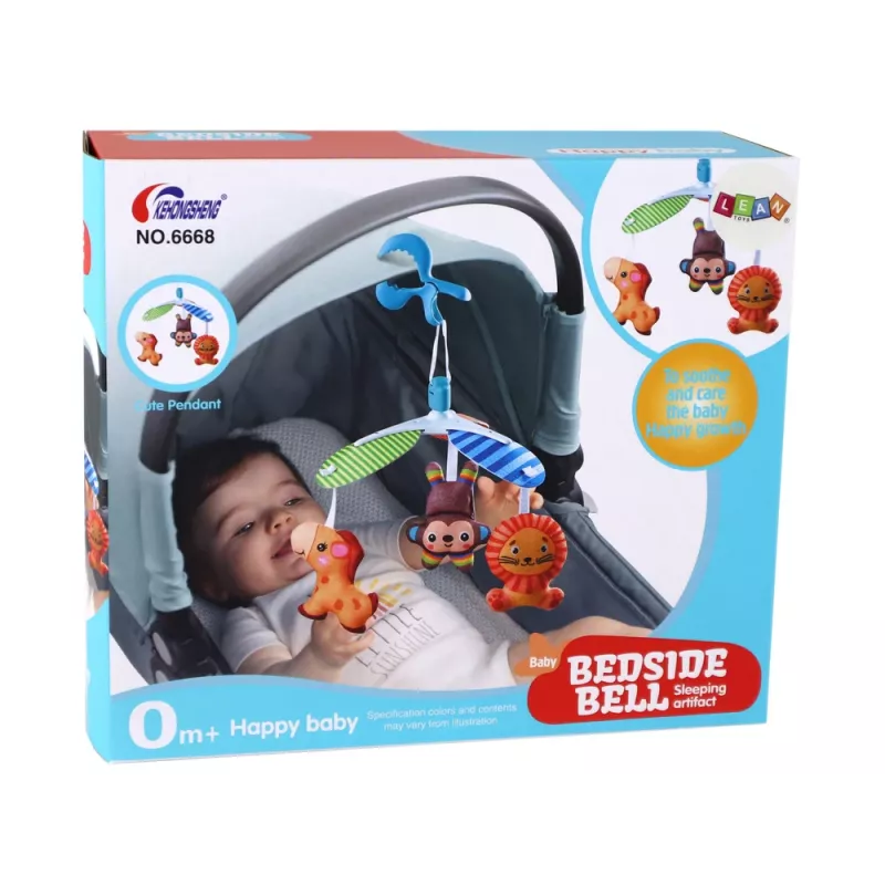 LEAN TOYS lasten mobiili eläinpidike kannettava