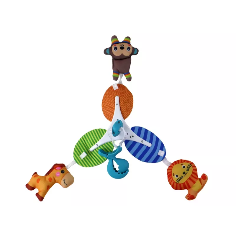 LEAN TOYS lasten mobiili eläinpidike kannettava