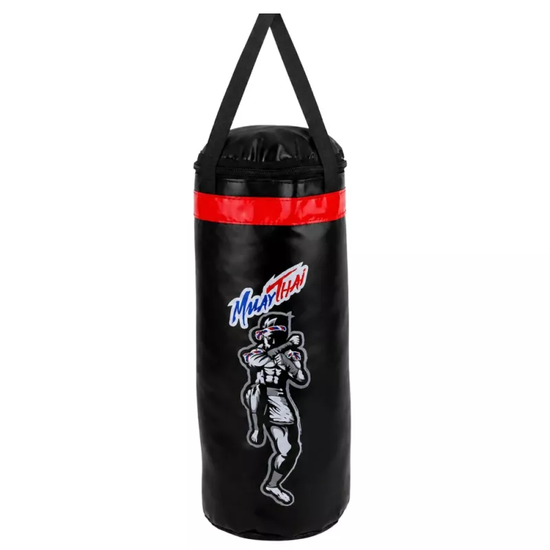 LEAN TOYS lasten nyrkkeilysäkki-sarja MUAY THAI -hanskat 55x17cm M