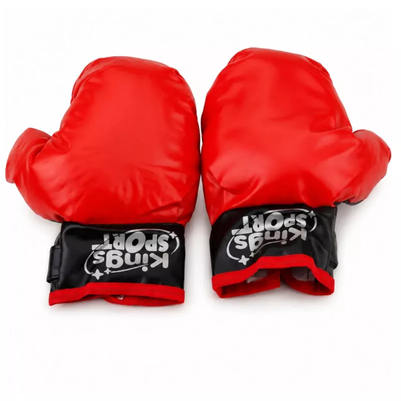 LEAN TOYS lasten nyrkkeilysäkki-sarja MUAY THAI -hanskat 55x17cm M